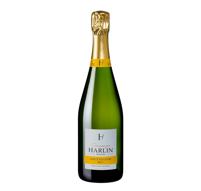 Champagne Harlin "Gouttes d'Or" Brut NV - Silver Medal